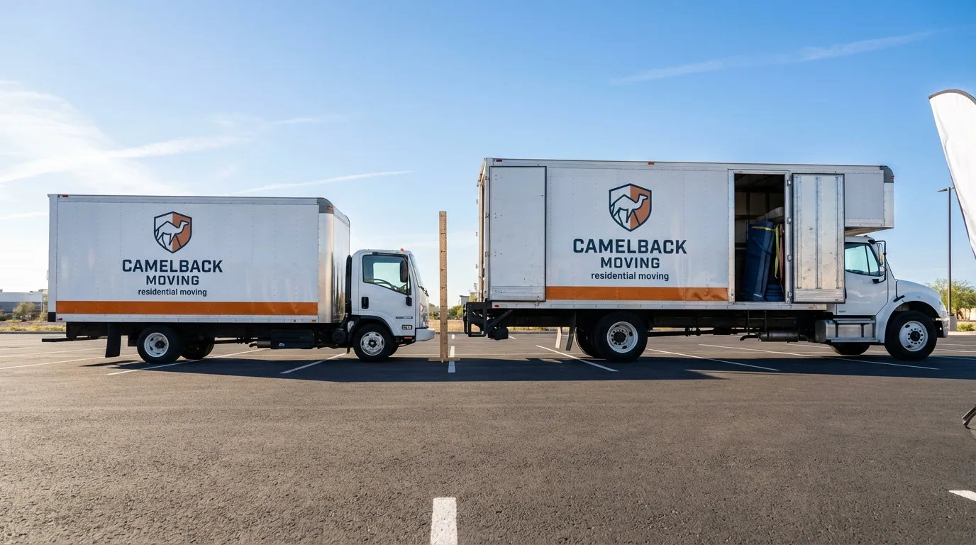 Moving truck size capacity guide in Lincolnshire